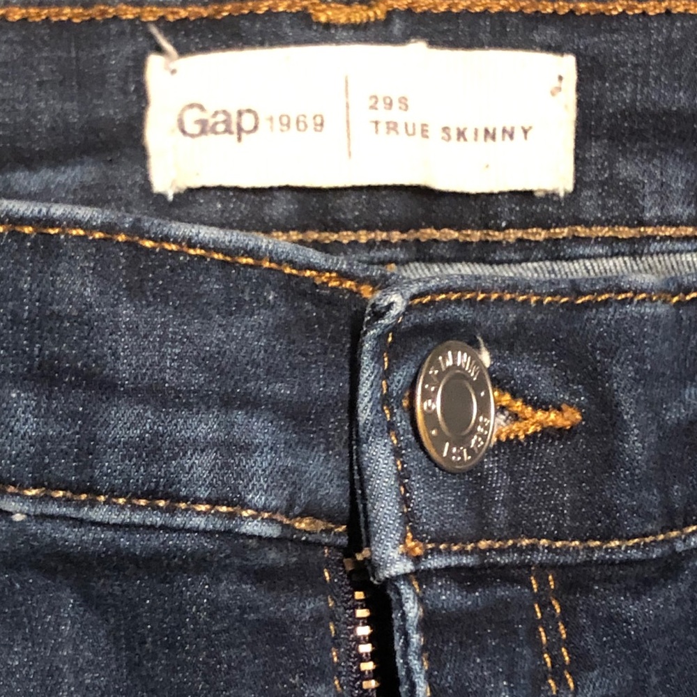 Gap 1969 True Skinny Denim - 29s worn